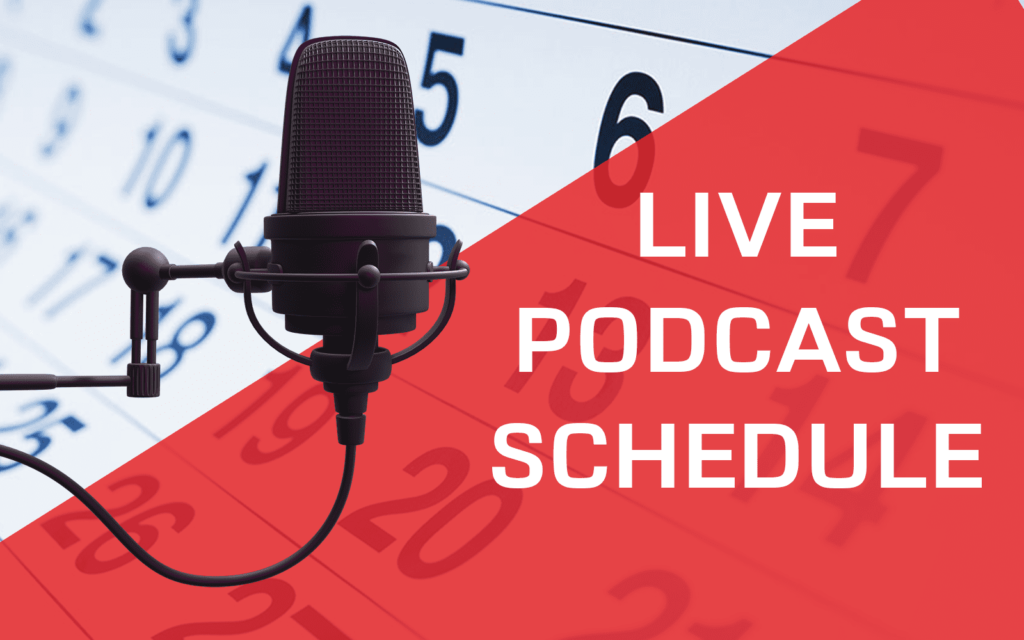 Live Podcast Calendar Microphone